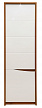 Шкаф для одежды П528.09 Дуб Саттер+Белый глянец