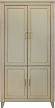 Шкаф для одежды Амадей П6.635.1.08 античная темпера с золотом