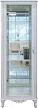 Шкаф с витриной Флорентина 2680-01 белый агат