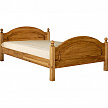 Кровать двухспальная 160х200 Лотос Б-9011, искусственное старение