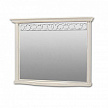 Зеркало прямоугольное Оскар ММ-210-28 белая эмаль с тёмной патиной